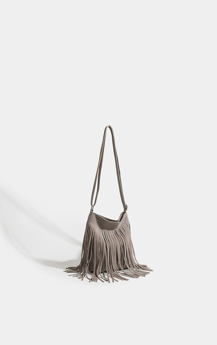 Pompon artistique - sac à bandoulière simple et populaire