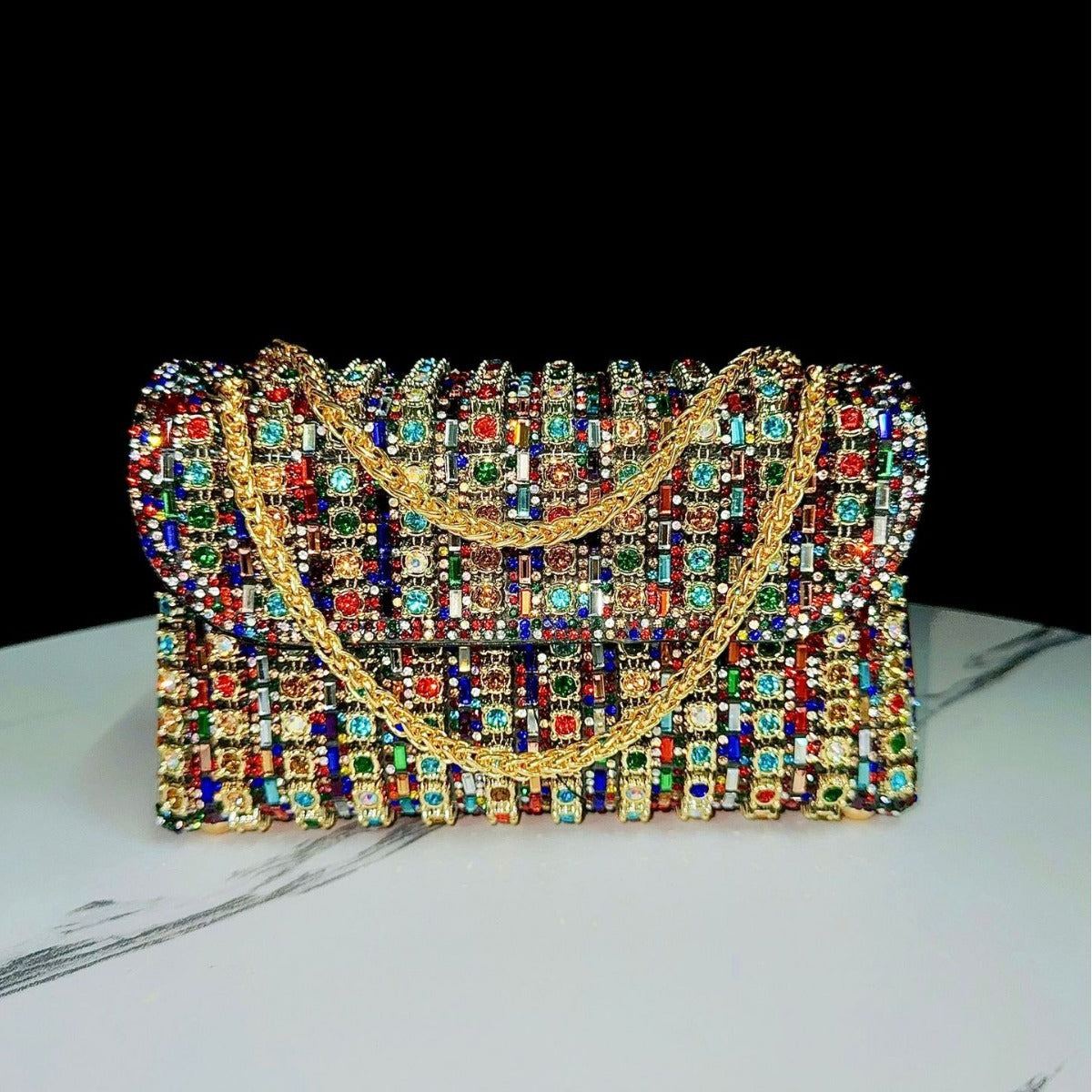 Sac à main Diamond - Rétro européen et américain