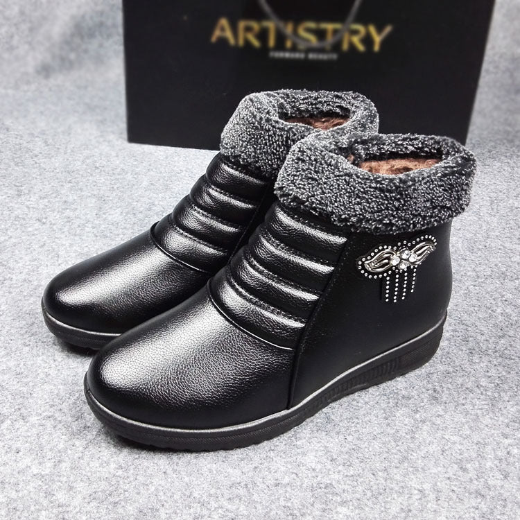 Les nouvelles chaussures d'hiver en coton