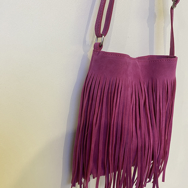 Pompon artistique - sac à bandoulière simple et populaire