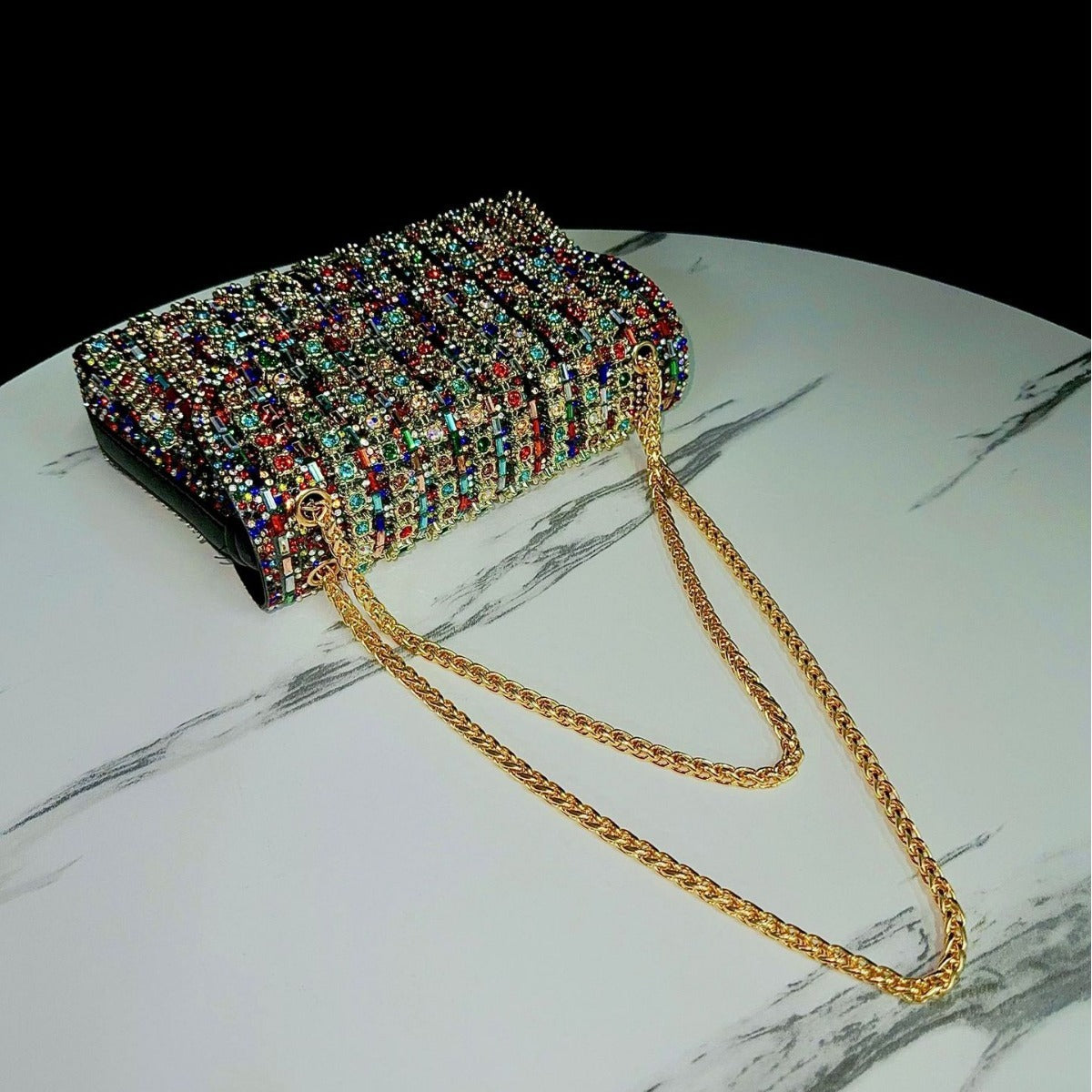Sac à main Diamond - Rétro européen et américain