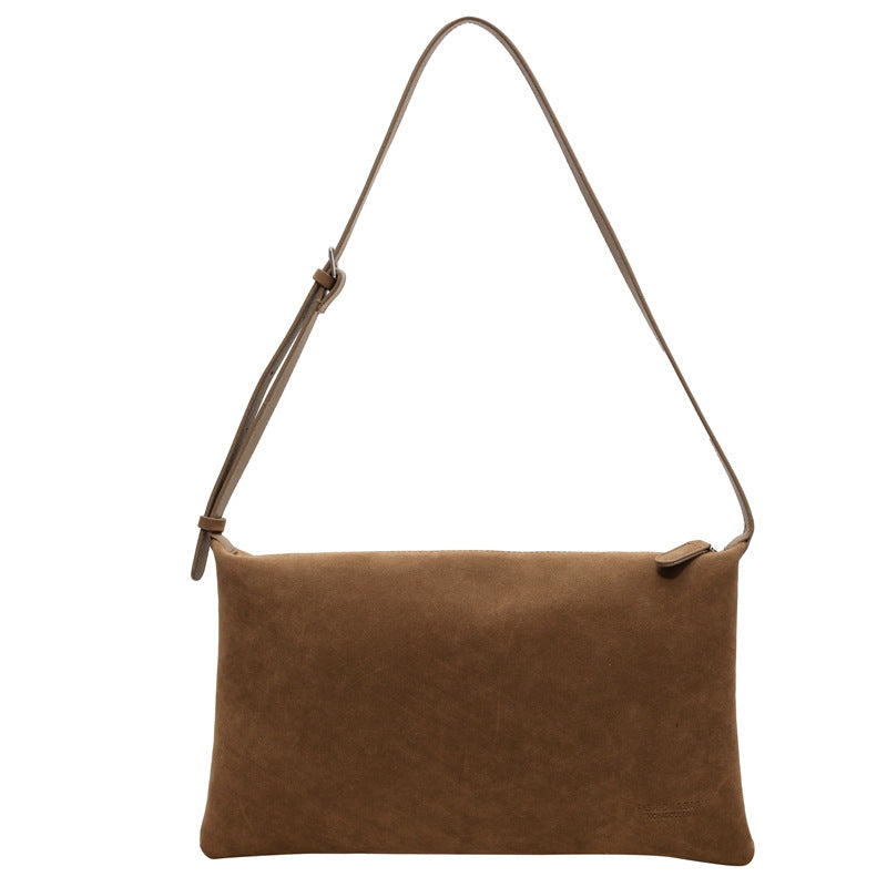 Sac de niche en daim vintage pour femme