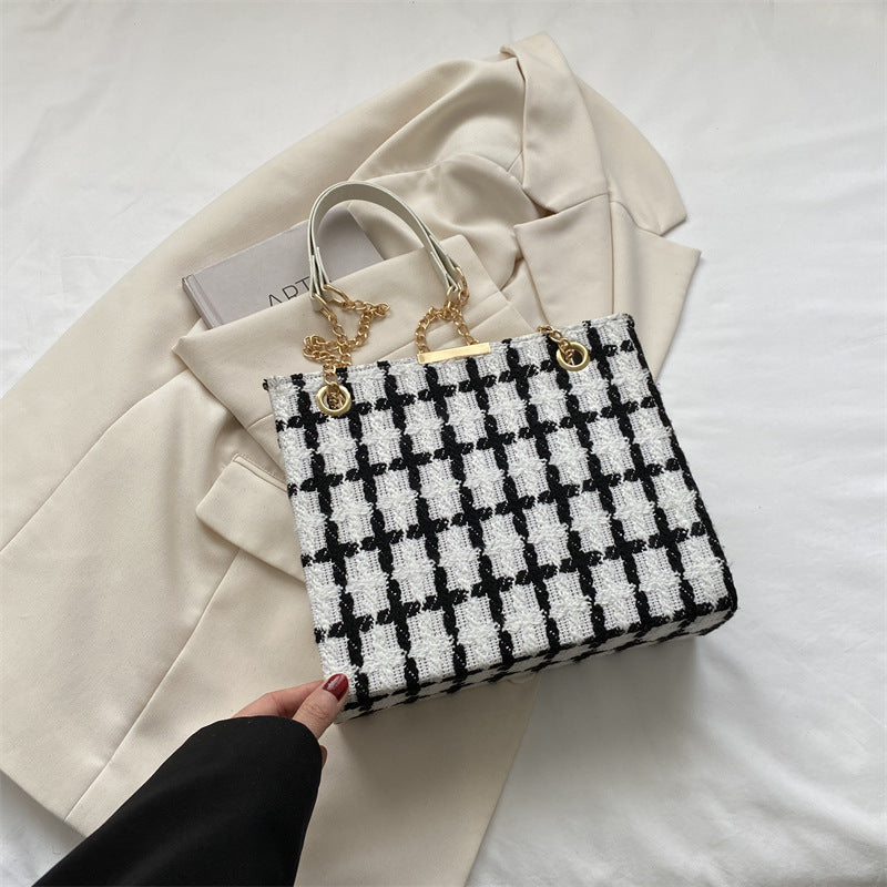 Sac à bandoulière classique de grande capacité