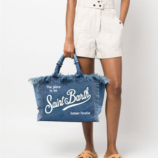 Sac à main décontracté à rayures de grande capacité pour femme