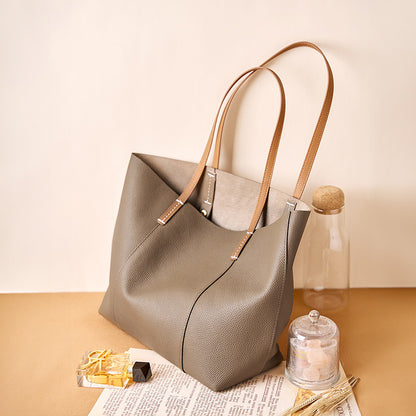 Sac à bandoulière fait main en cuir de vachette de première couche pour femme