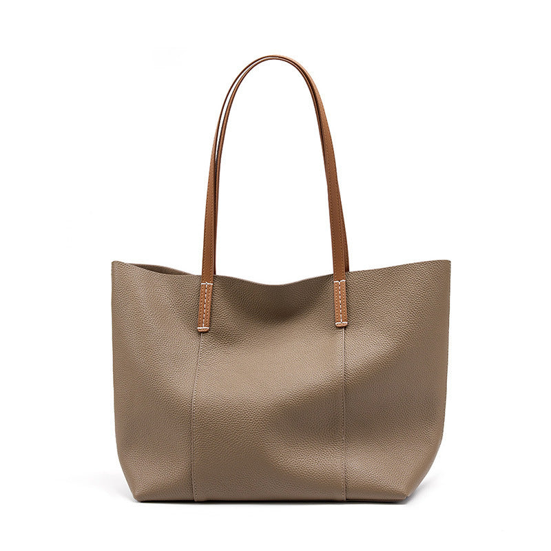 Sac à bandoulière fait main en cuir de vachette de première couche pour femme