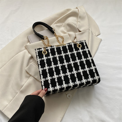Sac à bandoulière classique de grande capacité